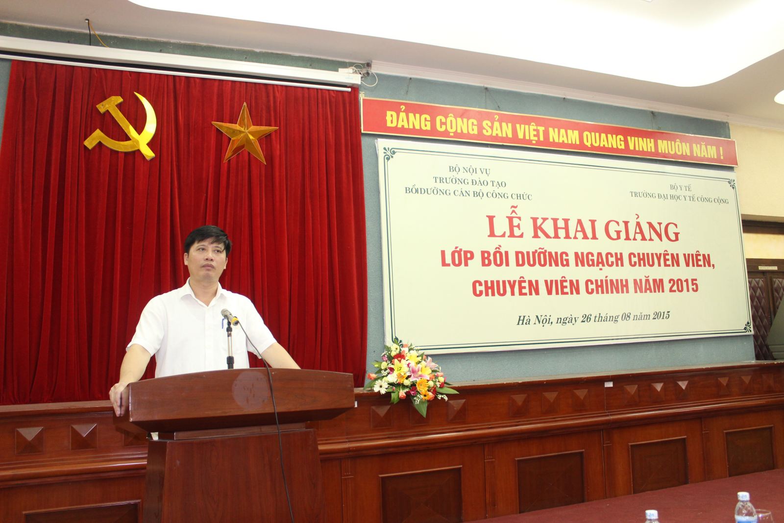 Chiêu sinh Lớp Bồi dưỡng kiến thức Quản lý nhà nước ngạch Chuyên viên chính